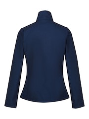Regatta Dark Blue Shower Resistant Connie V Softshell Jacket - Image 6 of 7