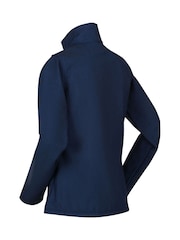 Regatta Dark Blue Shower Resistant Connie V Softshell Jacket - Image 7 of 7