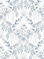 Laura Ashley Blue Parterre Made To Measure Roller Blind - Image 4 of 5