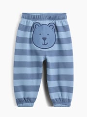 Gap Blue Stripe Baby VintageSoft Logo Joggers (0-24mths) - Image 2 of 2