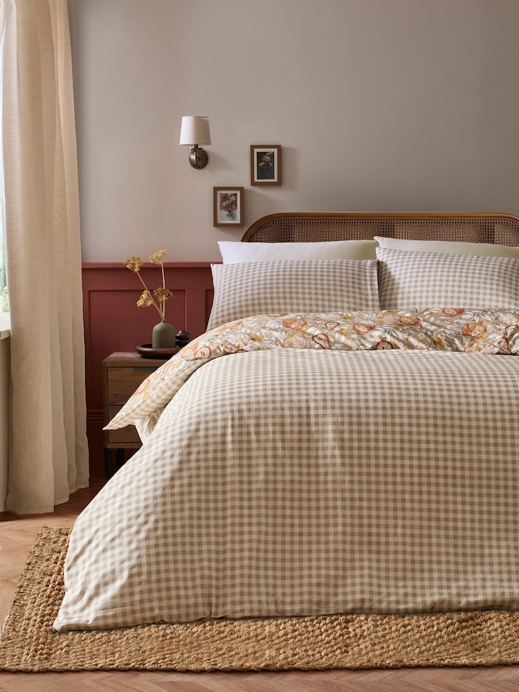 Dreams & Drapes Natural Orchard Pears Duvet Cover & Pillowcase Set - Image 4 of 4 Dreams & Drapes Natural Orchard Pears Duvet Cover & Pillowcase Set - Image 4 of 4