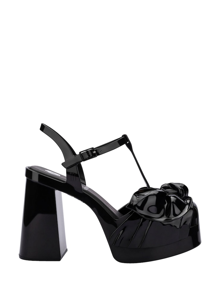 Melissa Viktor and Rolf Black Tie Party Heels - Image 1 of 5