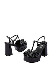 Melissa Viktor and Rolf Black Tie Party Heels - Image 4 of 5
