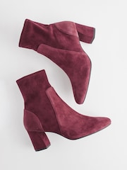 Burgundy Red Forever Comfort® With Motionflex Sock Boots - Image 3 of 5