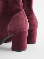 Burgundy Red Forever Comfort® With Motionflex Sock Boots - Image 4 of 5
