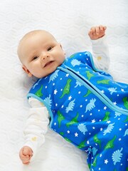 JoJo Maman Bébé 3-in-1 Dinosaur Print Sleeping Bag - Image 1 of 5