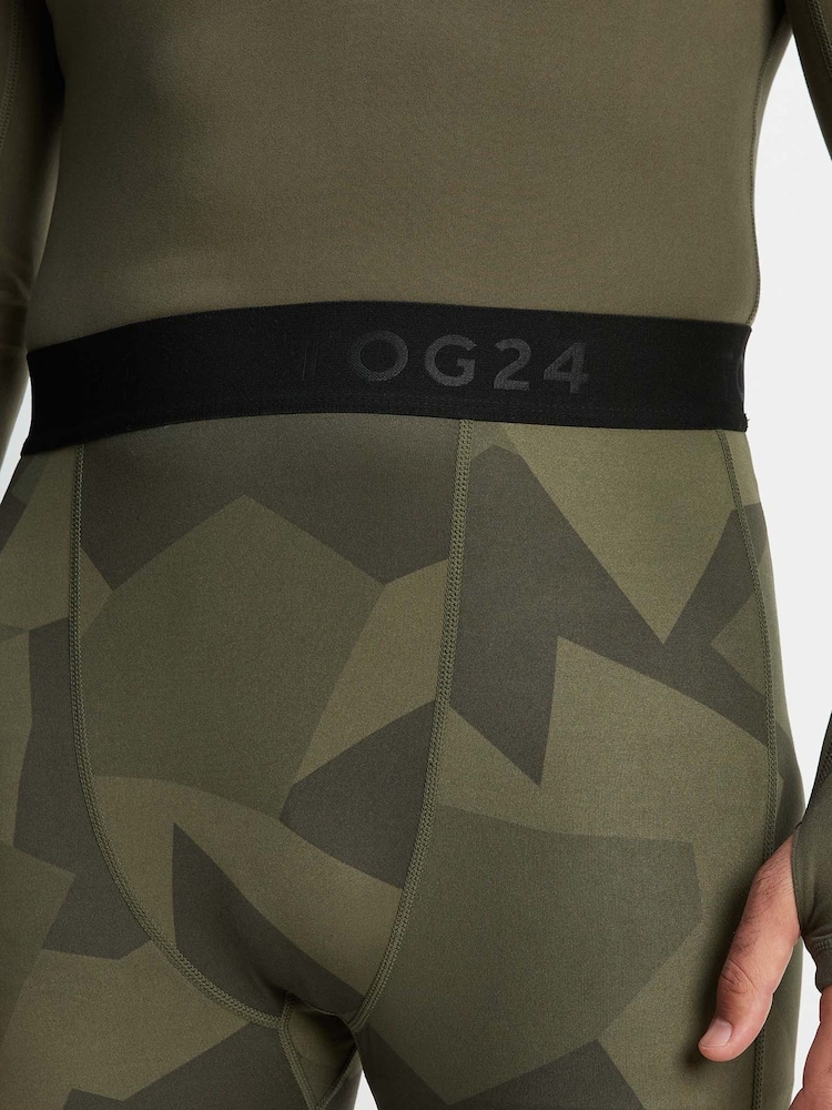 Groen - Tog 24 thermische Snowdon leggings voor heren - Image 5 of 7