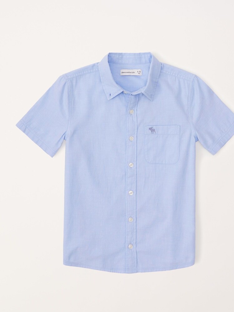 Abercrombie & Fitch Short Sleeve Resort Shirt - Image 1 of 1 Abercrombie & Fitch Short Sleeve Resort Shirt - Image 1 of 1