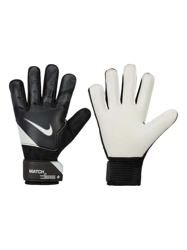 Nike Black Match Soccer Goalkeeper Gloves - Image 1 of 3