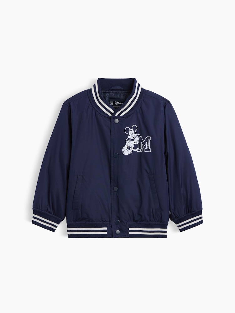 Gap Disney Mickey Mouse varsity-jakke (6mdr.-5år) - Billede 2 af 4 Gap Disney Mickey Mouse varsity-jakke (6mdr.-5år) - Billede 2 af 4
