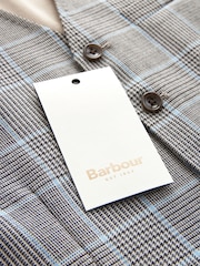 Barbour® Beige Check Waistcoat - Image 10 of 15