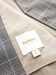 Barbour® Beige Check Waistcoat - Image 11 of 15