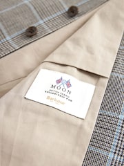 Barbour® Beige Check Waistcoat - Image 12 of 15