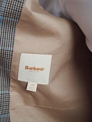 Barbour® Beige Check Waistcoat - Image 6 of 15