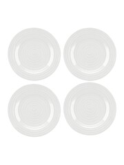 Portmeirion Set of 4 White Dinner Plate Set - Image 2 of 2