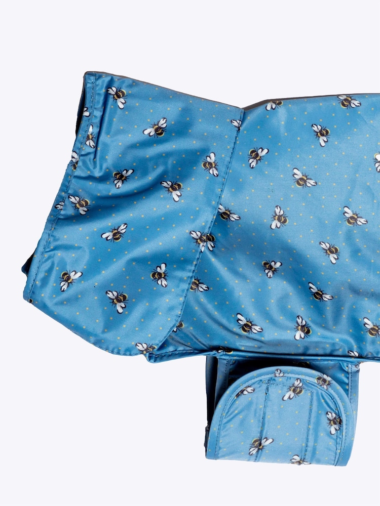 FatFace Blue Small Spotty Bees Raincoat - Image 2 of 5