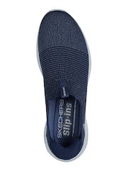 Skechers Blue Ultra Flex 3.0 Nezzo Trainers - Image 3 of 4