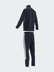 adidas Blue adidas Sportswear 3-Stripes Doubleknit Track Suit - Image 12 of 14