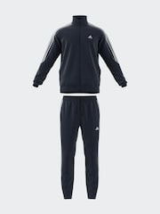 adidas Blue adidas Sportswear 3-Stripes Doubleknit Track Suit - Image 7 of 14