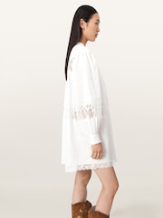 AllSaints White Talisa Dress - Image 4 of 7