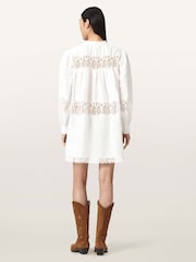 AllSaints White Talisa Dress - Image 5 of 7