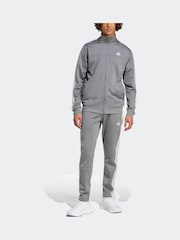 siva - adidas Tricot z izrazitim barvnim vzorcem trenirka - Slika 3 iz 6