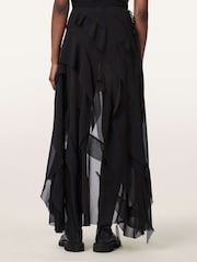 AllSaints Black Melody Skirt - Image 4 of 7