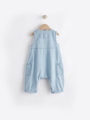 Denim Baby 100% Cotton Jumpsuit (0mths-2yrs) - Image 2 of 9