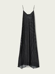 AllSaints Black Leona Dress - Image 6 of 6