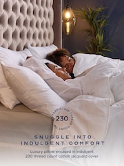Snuggledown Indulgent 100% Cotton Pillow - Image 2 of 9