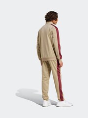 adidas Brown Tricot Colourblock Tracksuit - Image 2 of 6