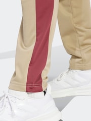 adidas Brown Tricot Colourblock Tracksuit - Image 5 of 6