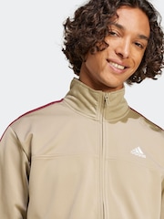adidas Brown Tricot Colourblock Tracksuit - Image 6 of 6