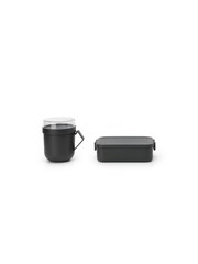 Brabantia Grey Make & Take Lunch Set - Soup Mug & Lunch Box - Image 4 of 8