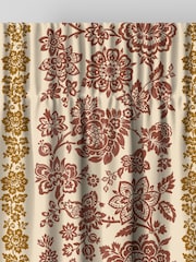 Laura Ashley Red Earlston Stripe Made To Measure Curtains - Image 7 of 10