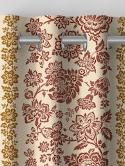 Laura Ashley Red Earlston Stripe Made To Measure Curtains - Image 8 of 10