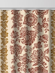 Laura Ashley Red Earlston Stripe Made To Measure Curtains - Image 9 of 10