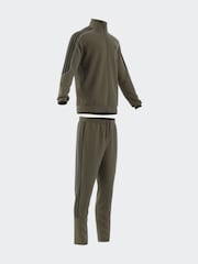 Зеленый - adidas adidas Sportswear 3-Stripes Doubleknit Track Suit - Image 11 of 13