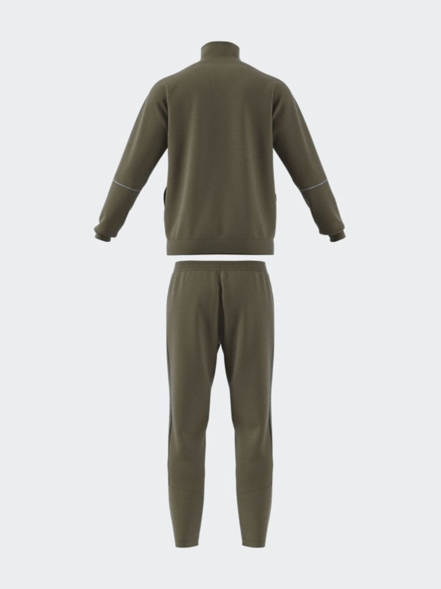 Green adidas tracksuit discount