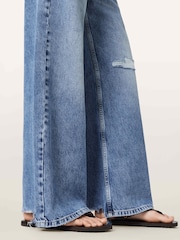 AllSaints Blue Tia Jeans - Image 4 of 7