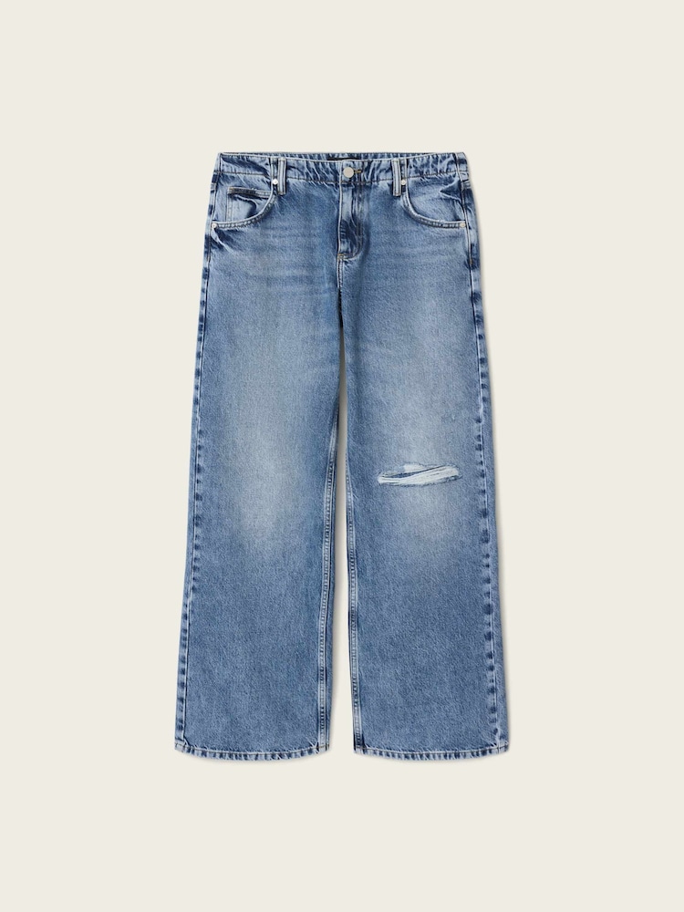 AllSaints Blue Tia Jeans - Image 7 of 7