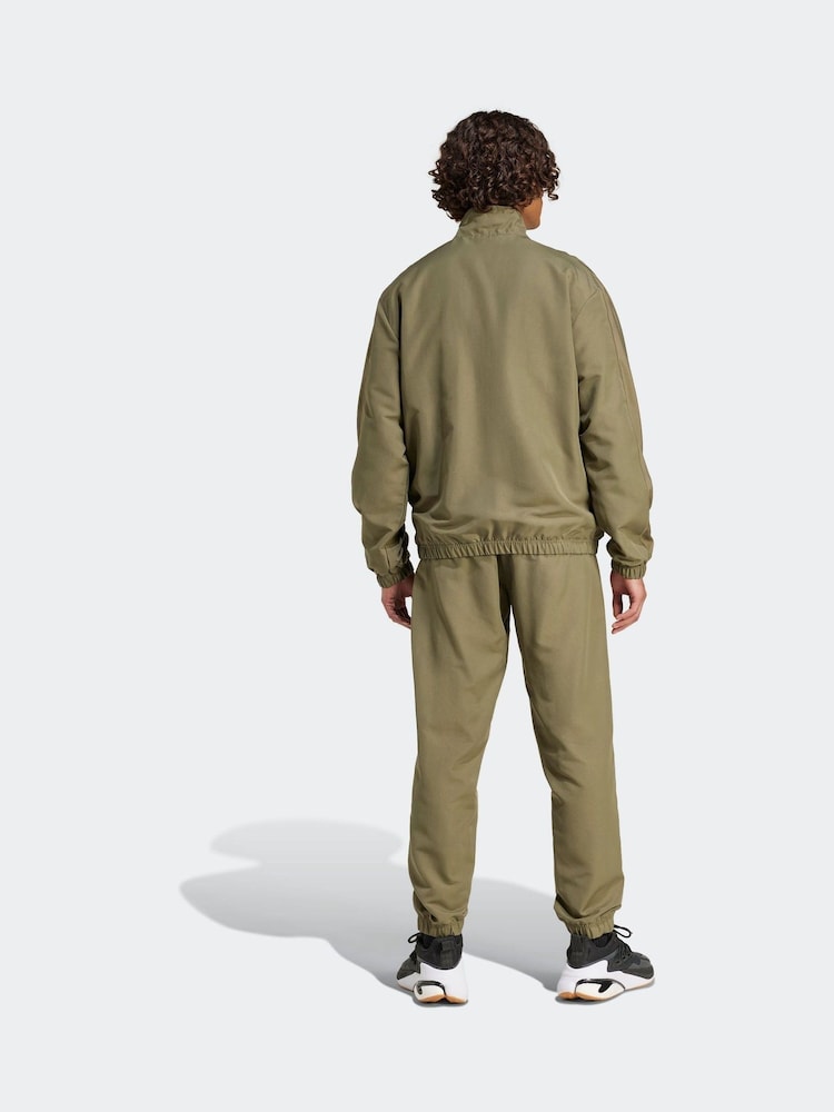 adidas Green Sportswear Woven Colorblock Tracksuit - Image 2 of 7 adidas Green Sportswear Woven Colorblock Tracksuit - Image 2 of 7