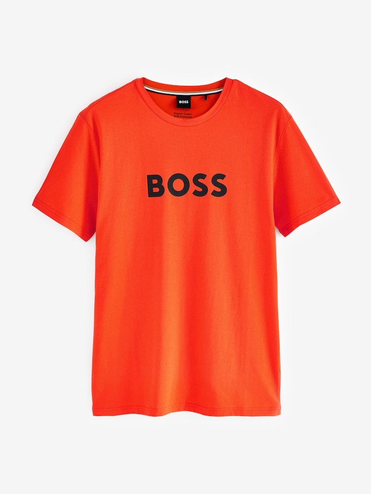 BOSS Orange Large Chest Logo T-Shirt - Image 3 of 3 BOSS Orange Large Chest Logo T-Shirt - Image 3 of 3
