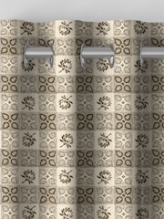Laura Ashley Natural Hartley Check Made To Measure Curtains - Image 8 of 10