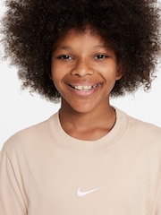 Nike Natural Oversized Essentials Boxy T-Shirt - Image 4 of 4