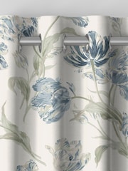 Laura Ashley Heritage Blue Gosford Made To Measure Curtains - Image 8 of 10
