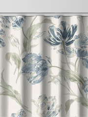 Laura Ashley Heritage Blue Gosford Made To Measure Curtains - Image 9 of 10