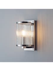 Gallery Home Silver Yazmin Wall Light - Image 1 of 6