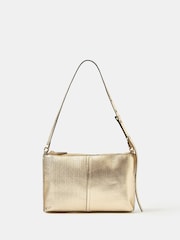 Accessorize Gold Slim Shoulder Bag - Image 1 of 2