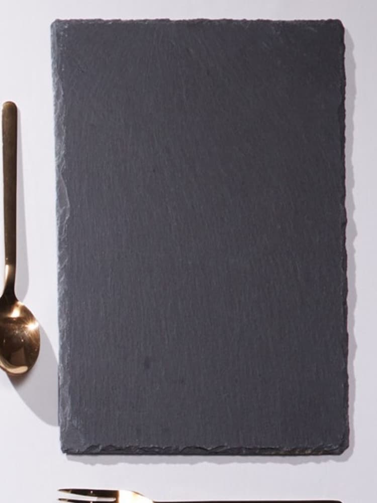 Black Set of 4 Slate Placemats - Image 2 of 3
